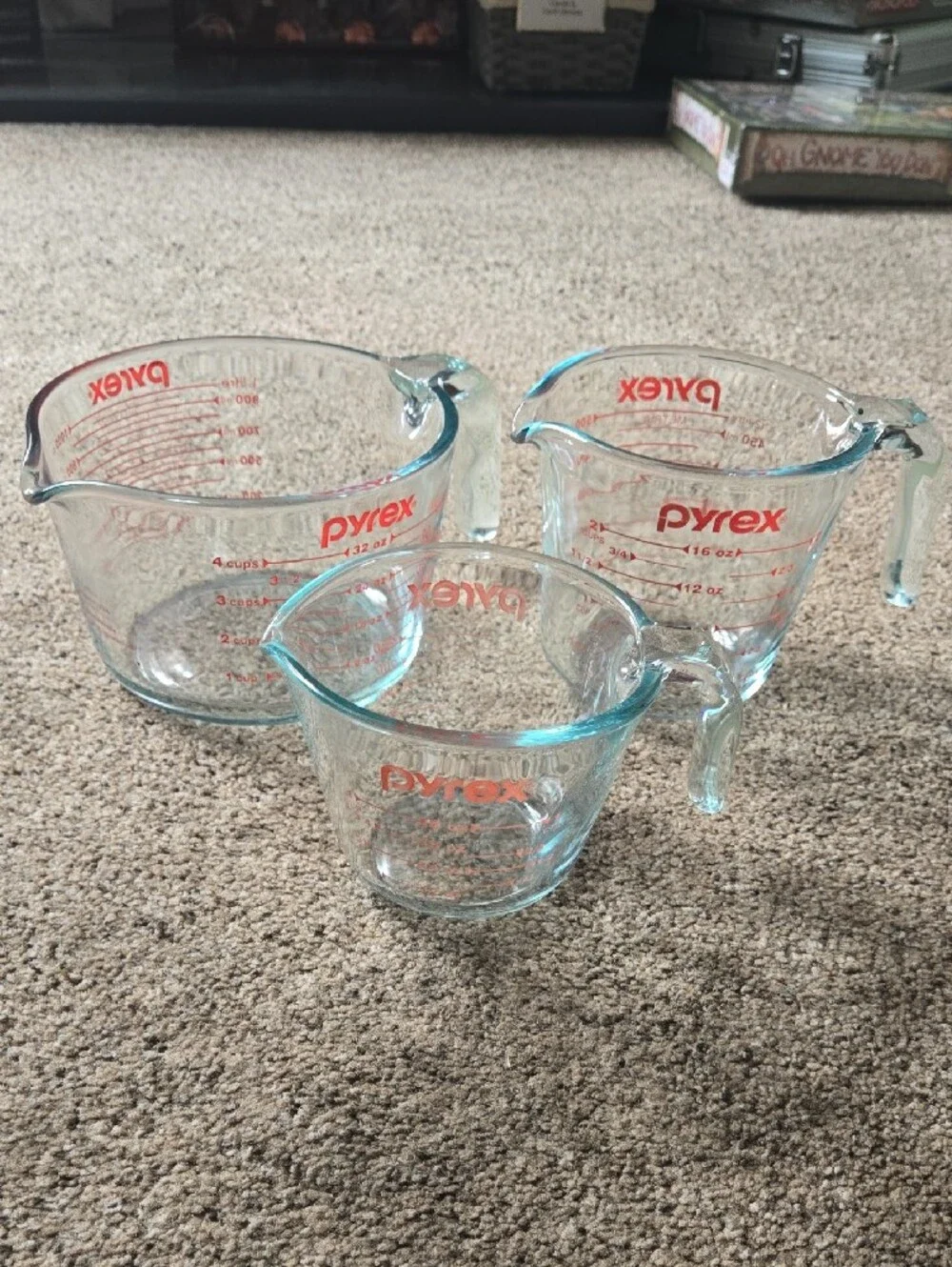 Pyrex 3‑Piece Measuring Cup Set🔥